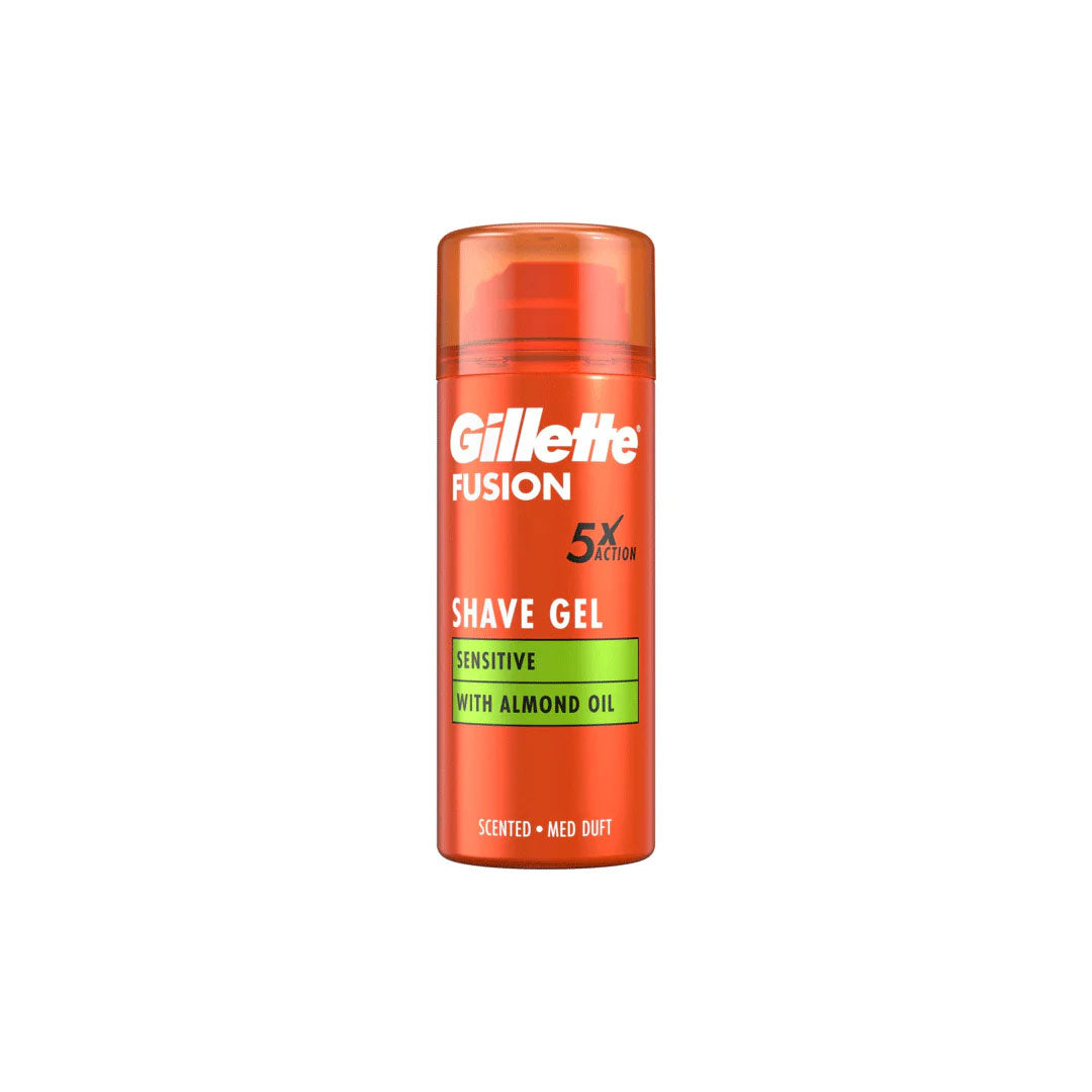 Gillette Fusion Sensitive 5X Action Shave Gel 75ml