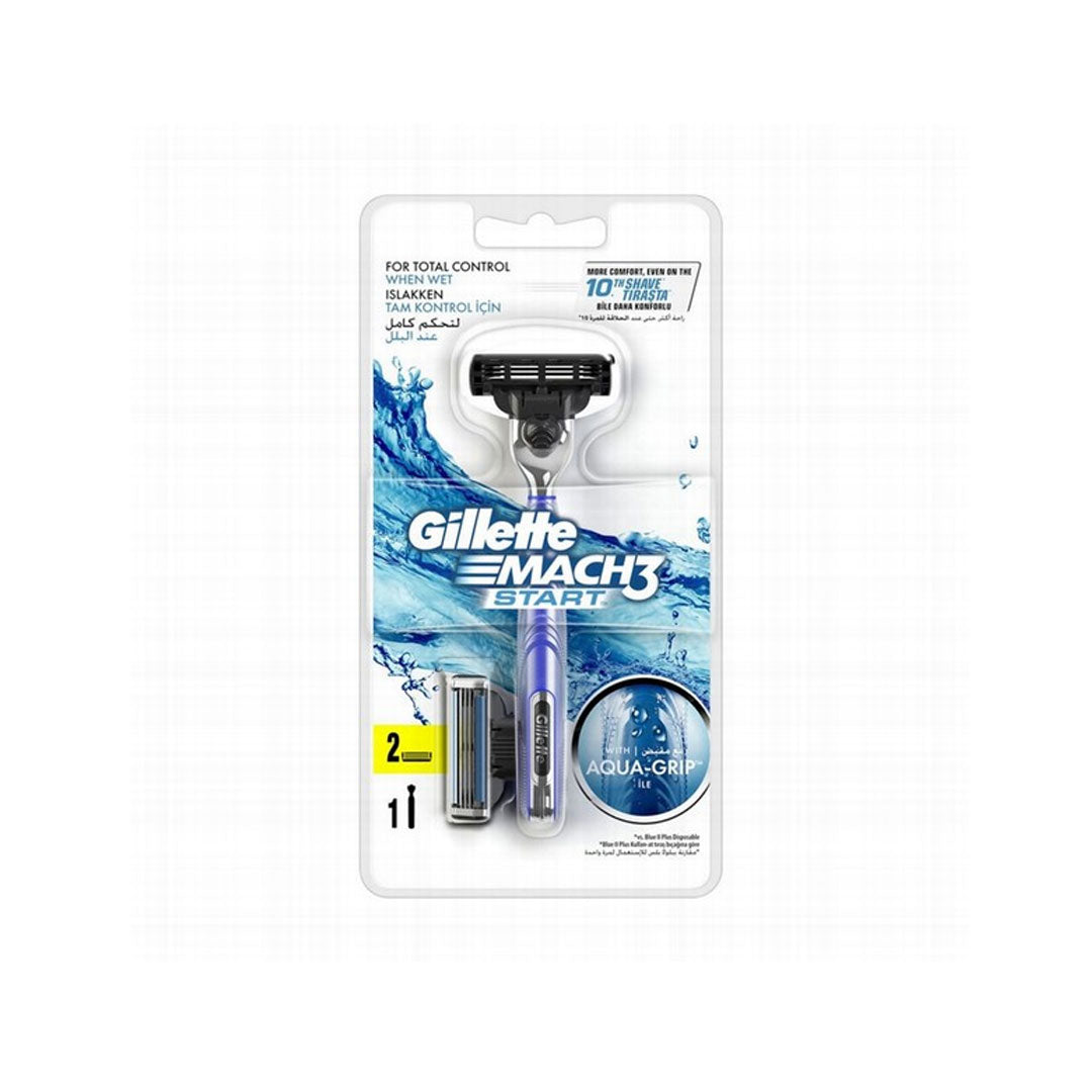 Gillette Mach3 Start Razor 1Up 2'S