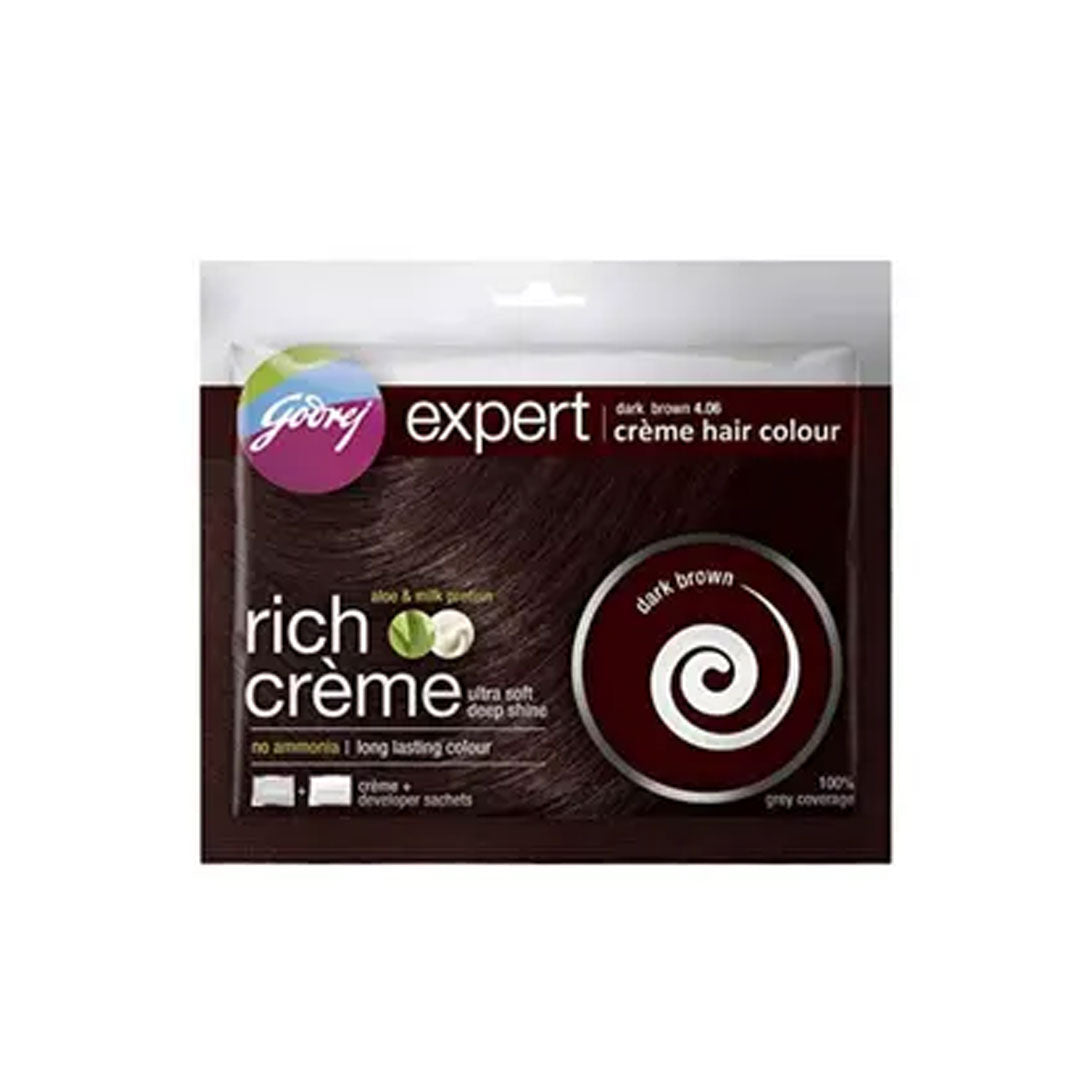 Godrej Hair Color 40ml - 4.06 Dark Brown