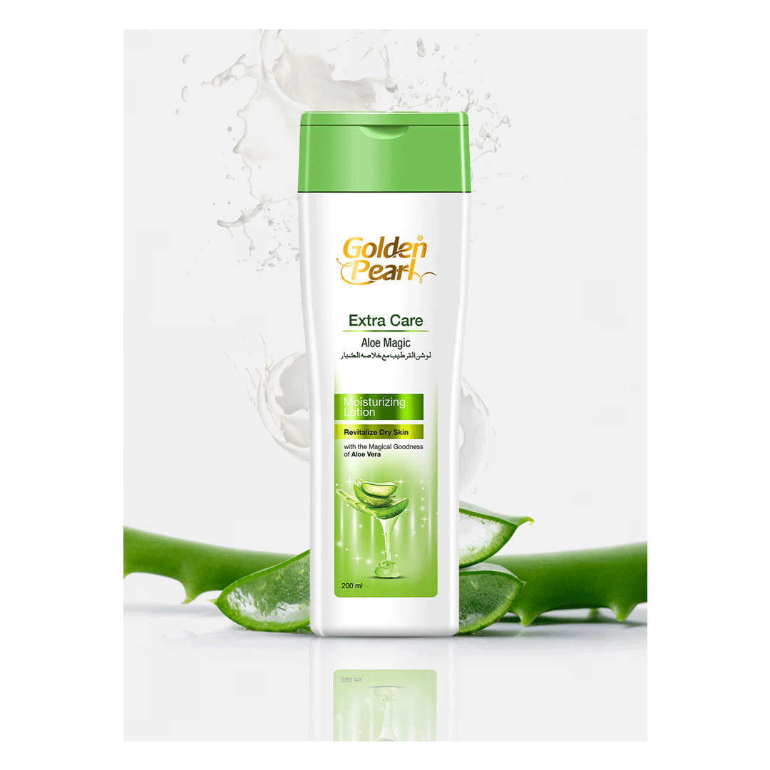 Golden Pearl Extra Care Aloe Vera Moisturing Lotion 100ml