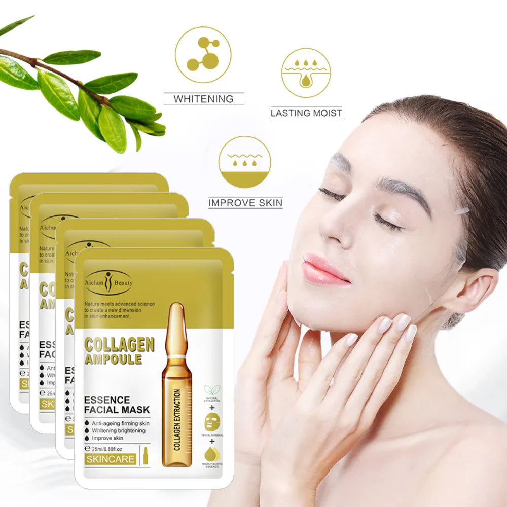 Aichun Beauty Collagen Ampoule Face Mask (1Pc)