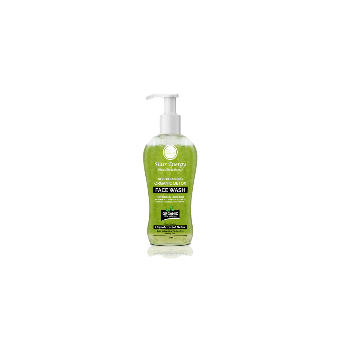 Hair Energy Deep Cleasing Organic Detox Face Wash 125ml