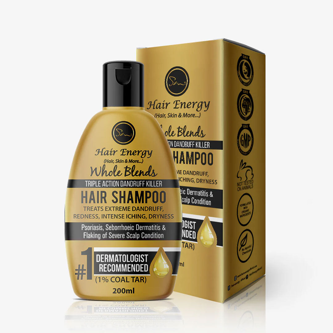 Hair Energy Whole Blend Tri-Act Dandruf Killer Shampoo 200ml