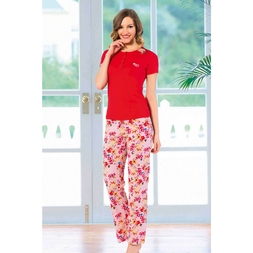 Half Sleeve Pajama Suit - 381 RIOS