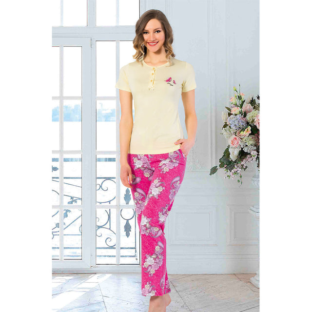 Half Sleeve Pajama Suit - 391 RIOS