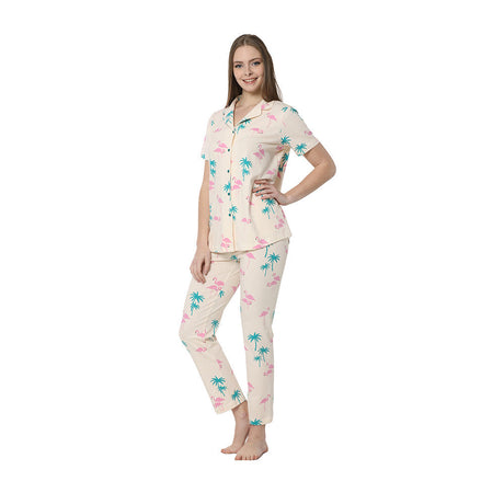 Half Sleeve Pajama Suit - 709 RIOS