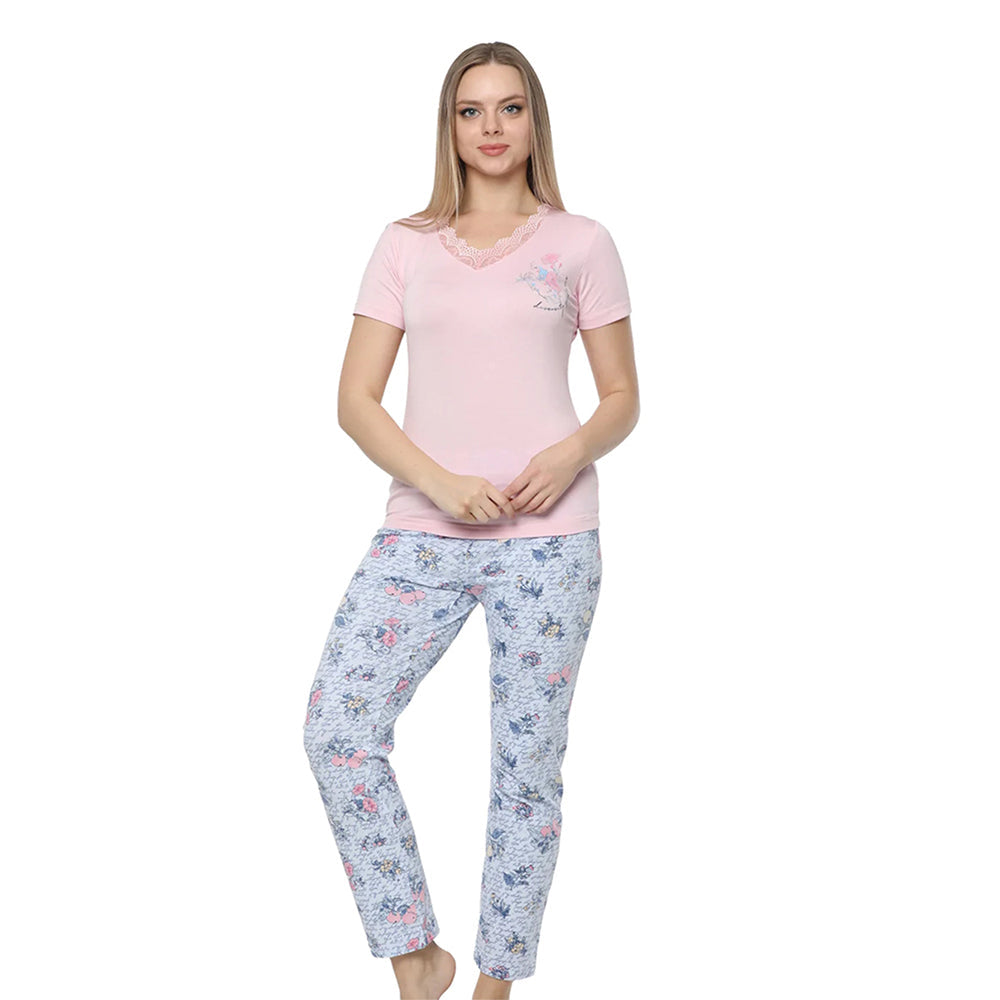 Half Sleeve Pajama Suit - 717 RIOS