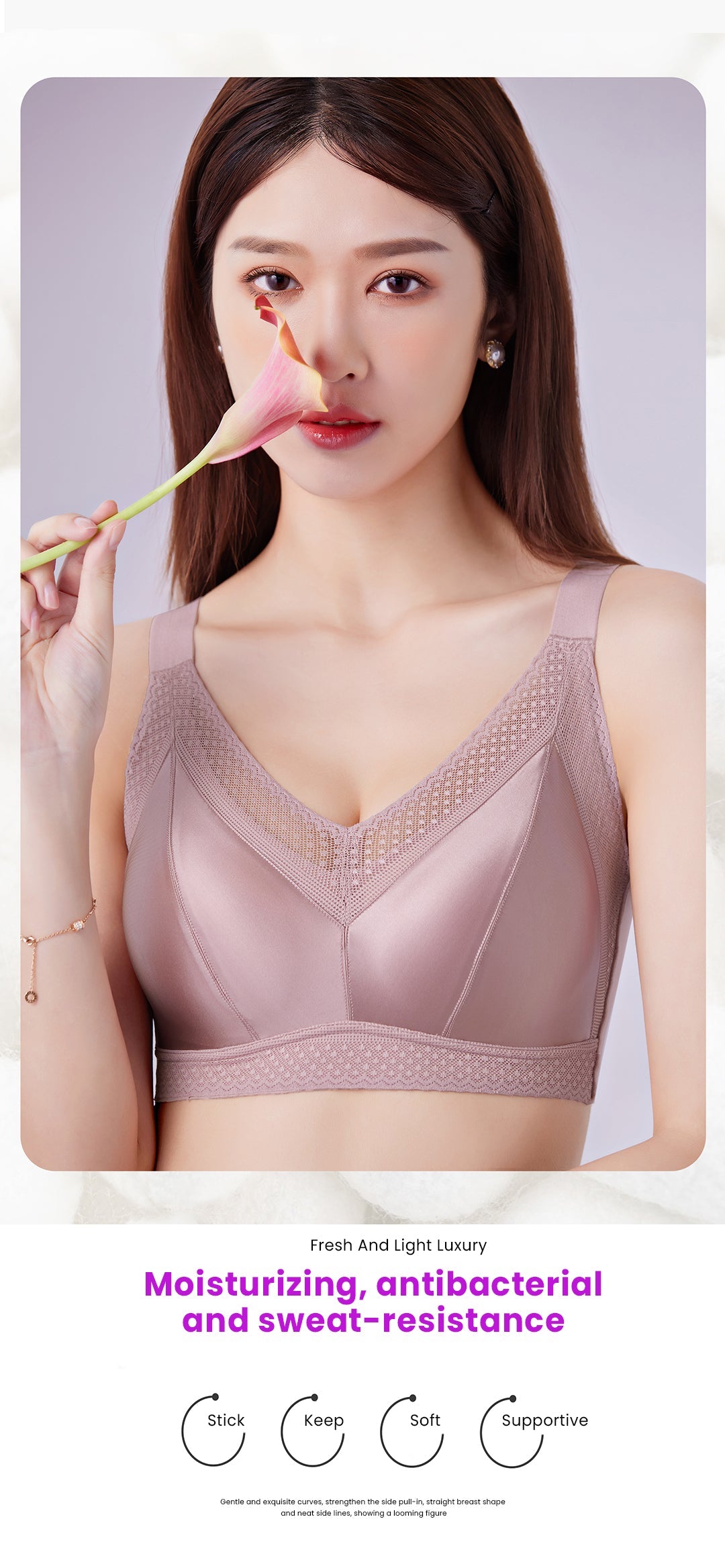 Non Wire Padded Bra - 509