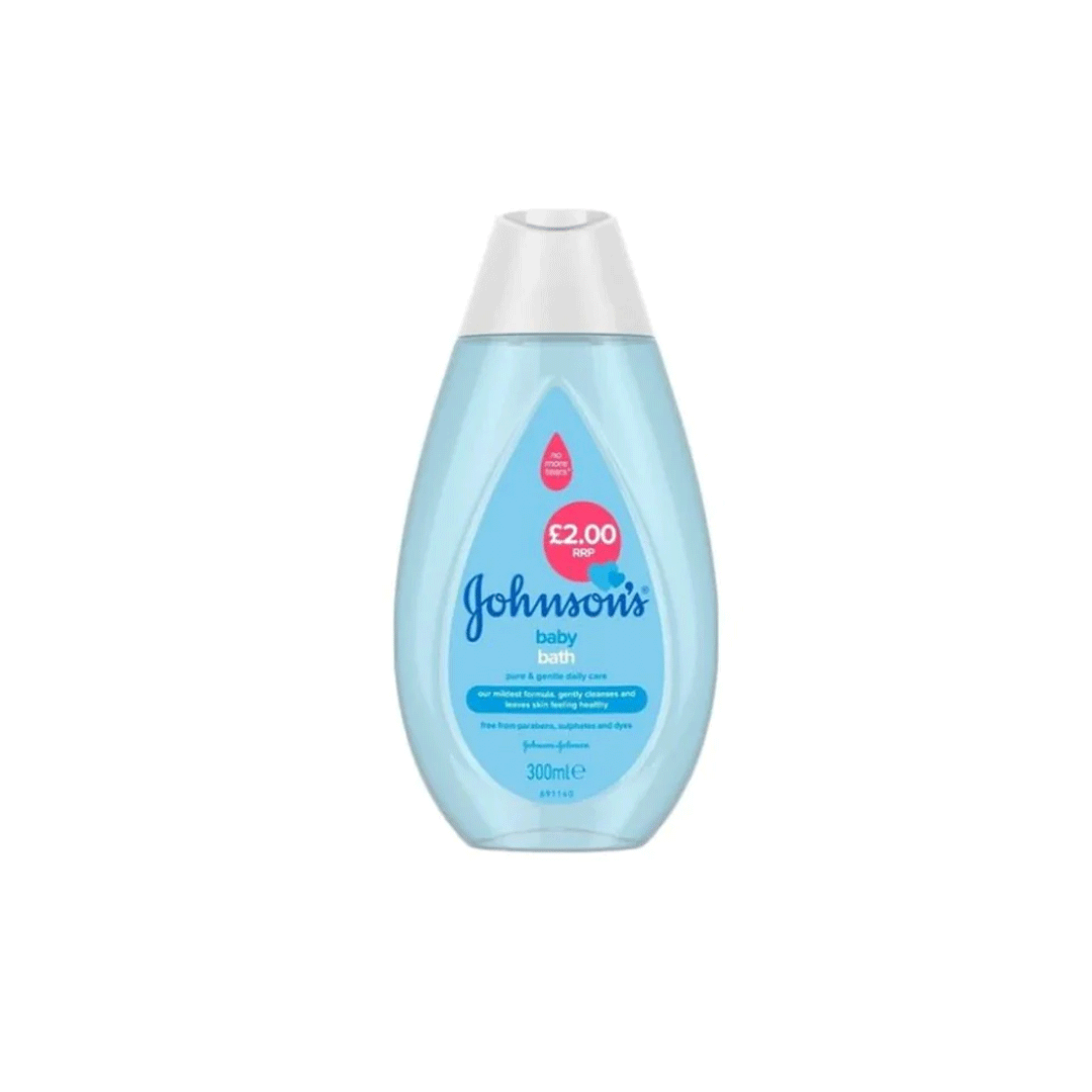 Johnson's Pure & Gentle Daily Care Baby Bath 300ml