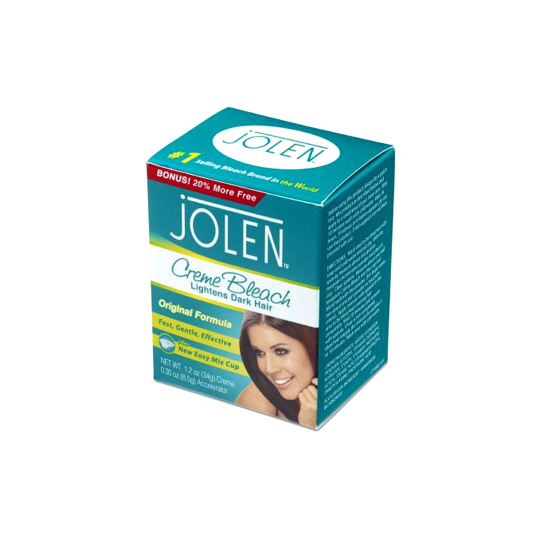 Jolen Lightens Excess Dark Hair Bleach Creme 35g