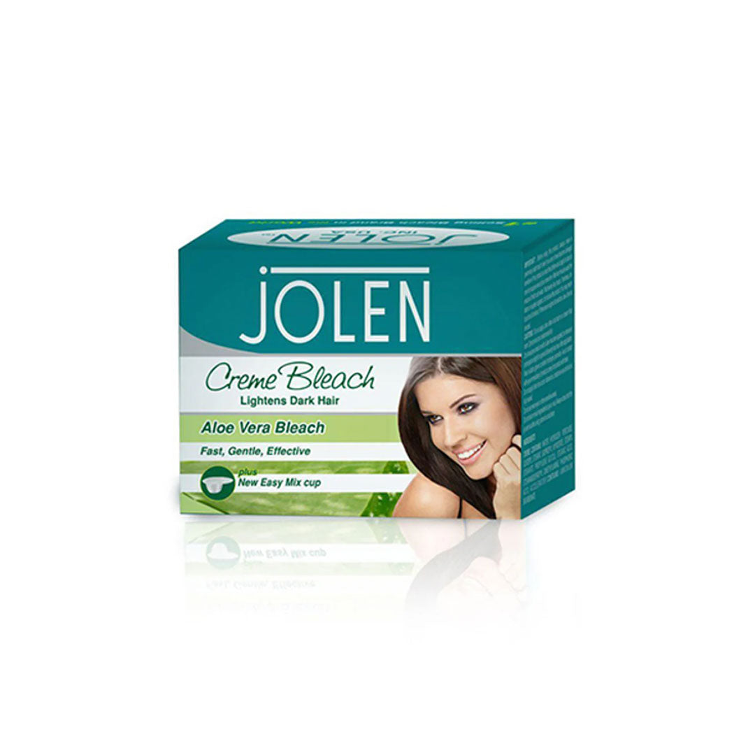 Jolen Lightens Excess Dark Hair Creme Bleach 140g