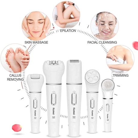 Kemei 5 In 1 Beauty Tools Kit KM-2199