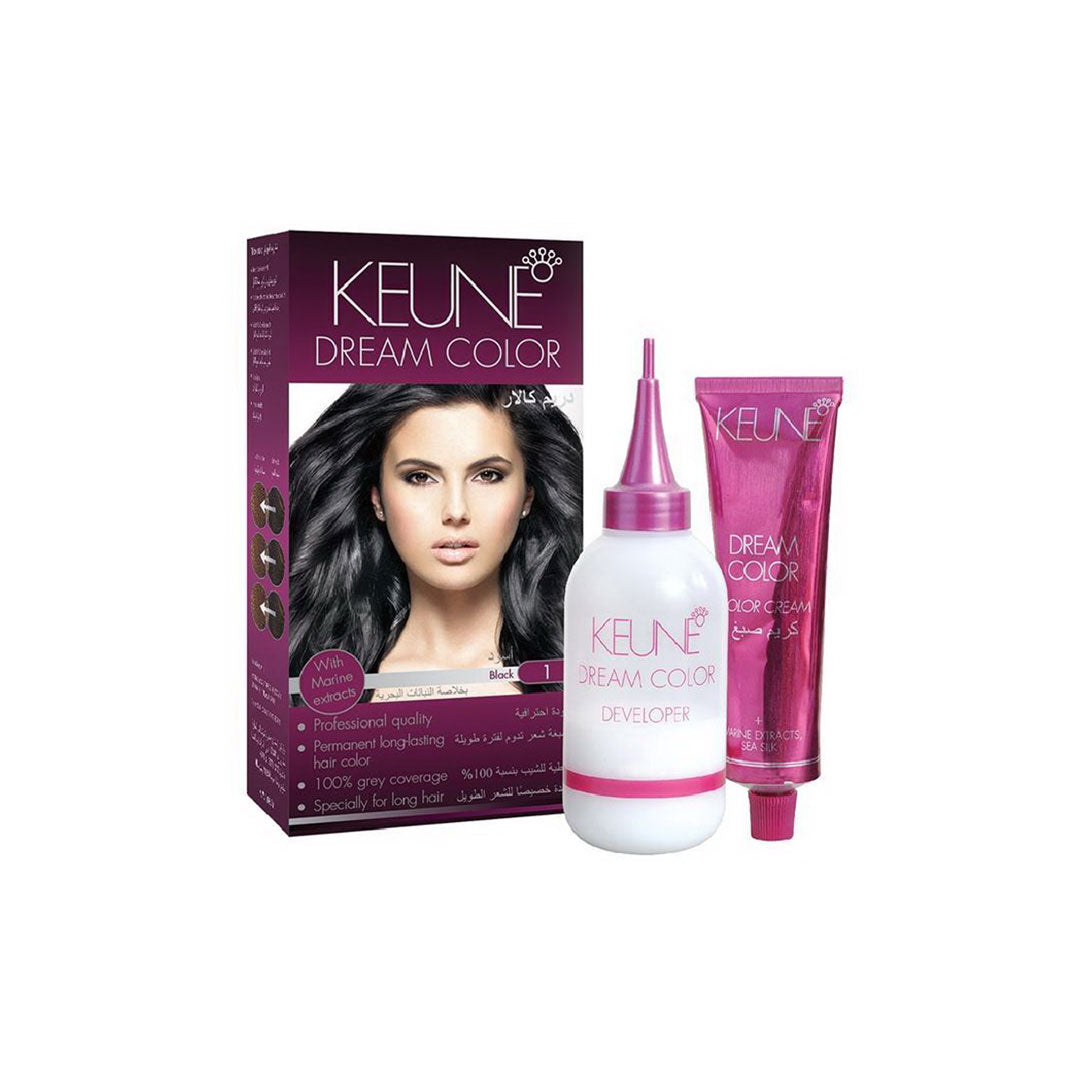 Keune Dream Hair Color - 01 Black