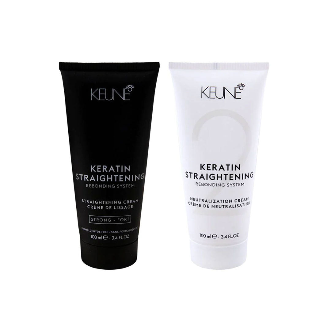 Keune Keratin Strong Straightening Cream 100ml (Pack of 2)