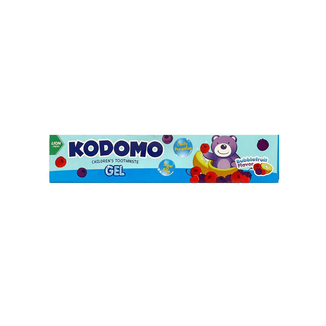 Kodomo Lion Bubble Fruit 0.5 Yrs Gel Tooth Paste 40gm