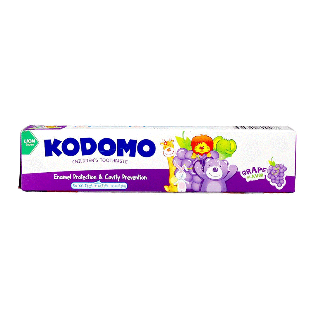 Kodomo Lion Grape 0.5 Yrs Tooth Paste 65gm