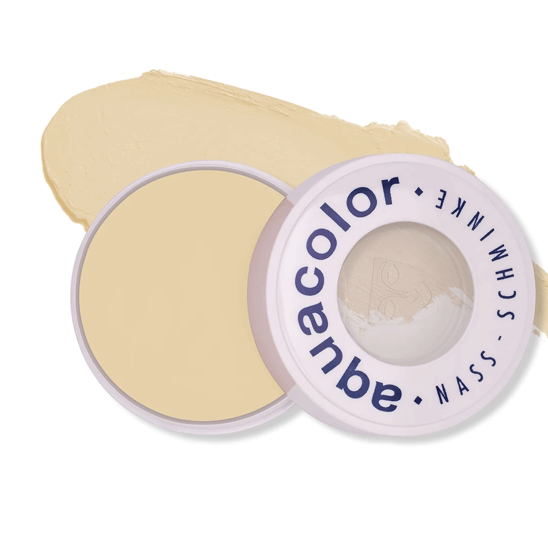 Kryolan Aqua Color Wet Face Powder 30ml - Ivory