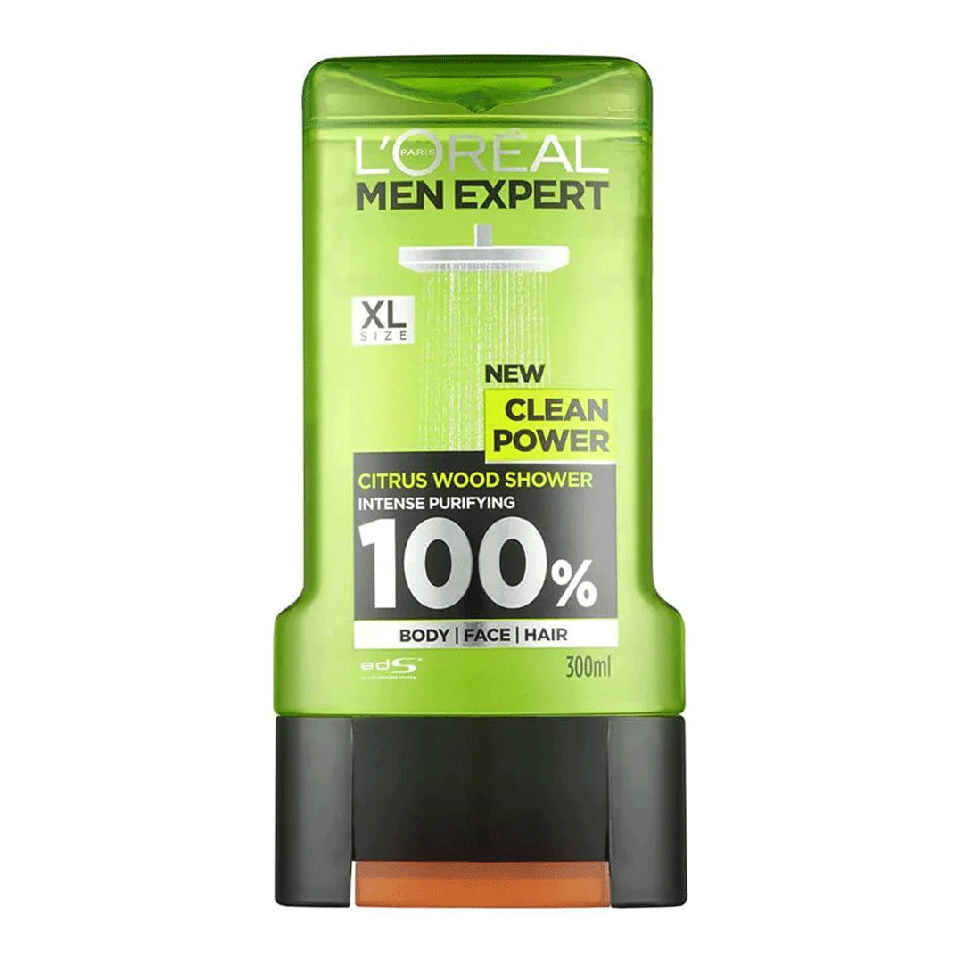 Loreal Men Expert Clean Power Shower Gel 300ml