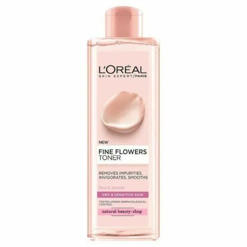 Loreal Fine Flowers Dry & Sensitive Toner 200ml