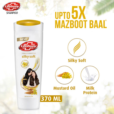 Lifebuoy  Soft & Silky  Shampoo 370ml