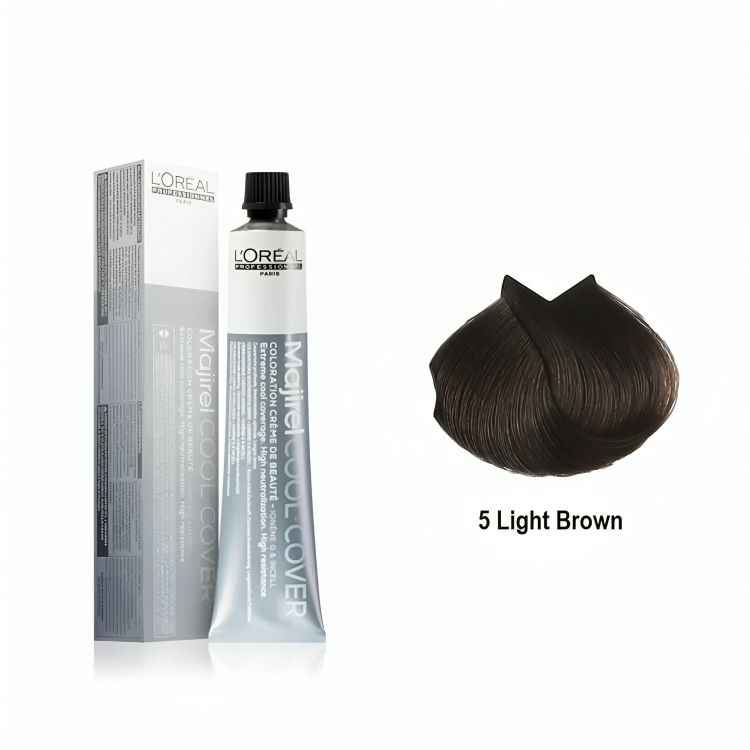 Loreal Majirel Cool Cover Hair Color - 5 Deep Light Brown