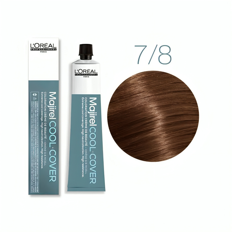 Loreal Majirel Cool Cover Hair Color - 7.8