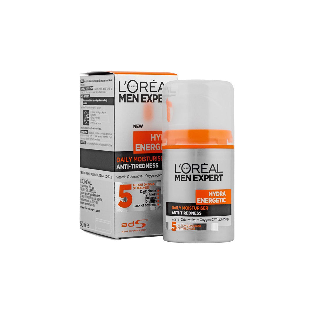 Loreal Men Hydra Energetic Beard & Face Moisturizer 50ml