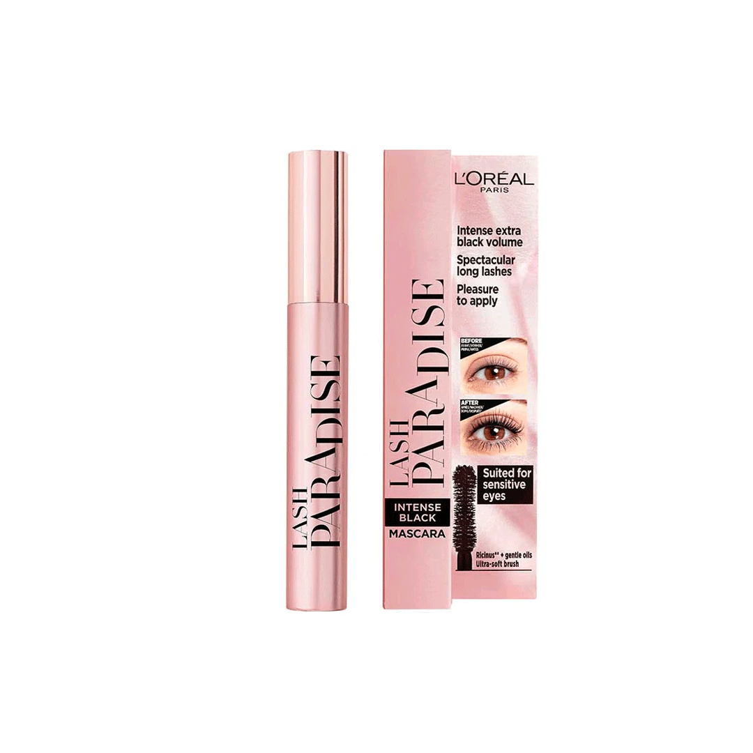 Loreal Paradise Intense Black Mascara 8g