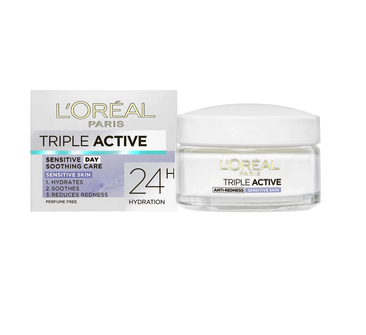 Loreal Triple Active Dry & Sensitive Day Cream 50ml