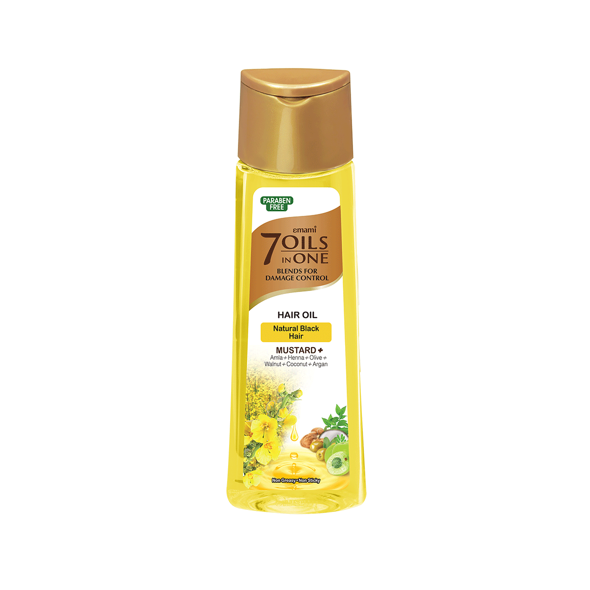 Emami 7 In 1 Mastard Hair Oil 200ml