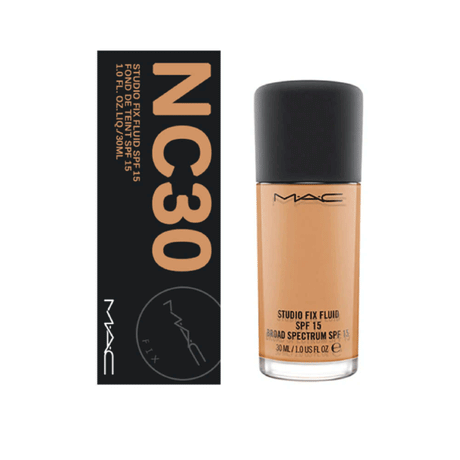 Mac Studio Fix Fluid SPF15 Foundation - NC30