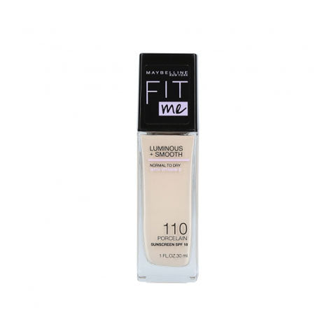 Maybelline Fit Me 110 Luminous+Smooth Foundation 30ml