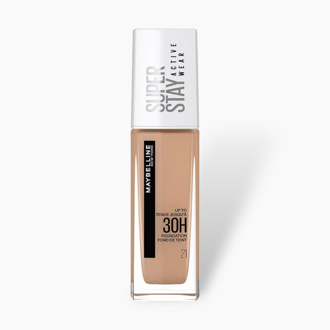 Maybelline 30Hr Super Stay Active Wear Foundation 30ml - 21 Nude Beige