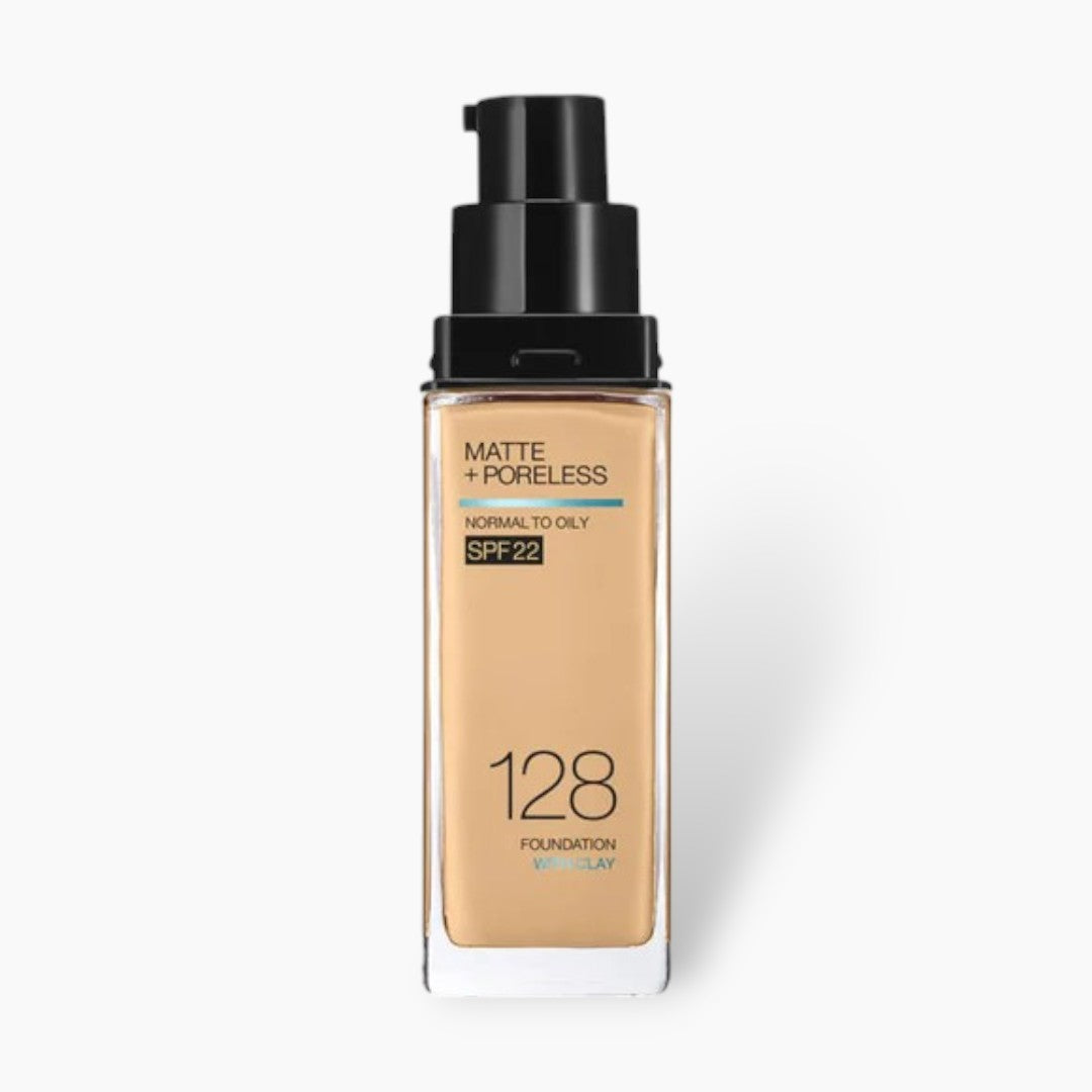 Maybelline Fit Me Matte Pore SPF22 Liquid Foundation 30ml - 128 Warm Nude