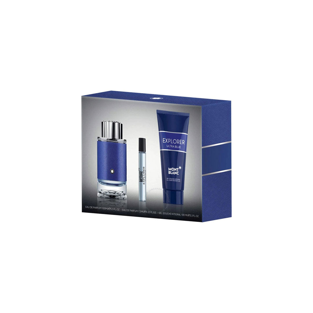 Mont Blanc Explorer Ultra Blue Set Perfume+Showergel