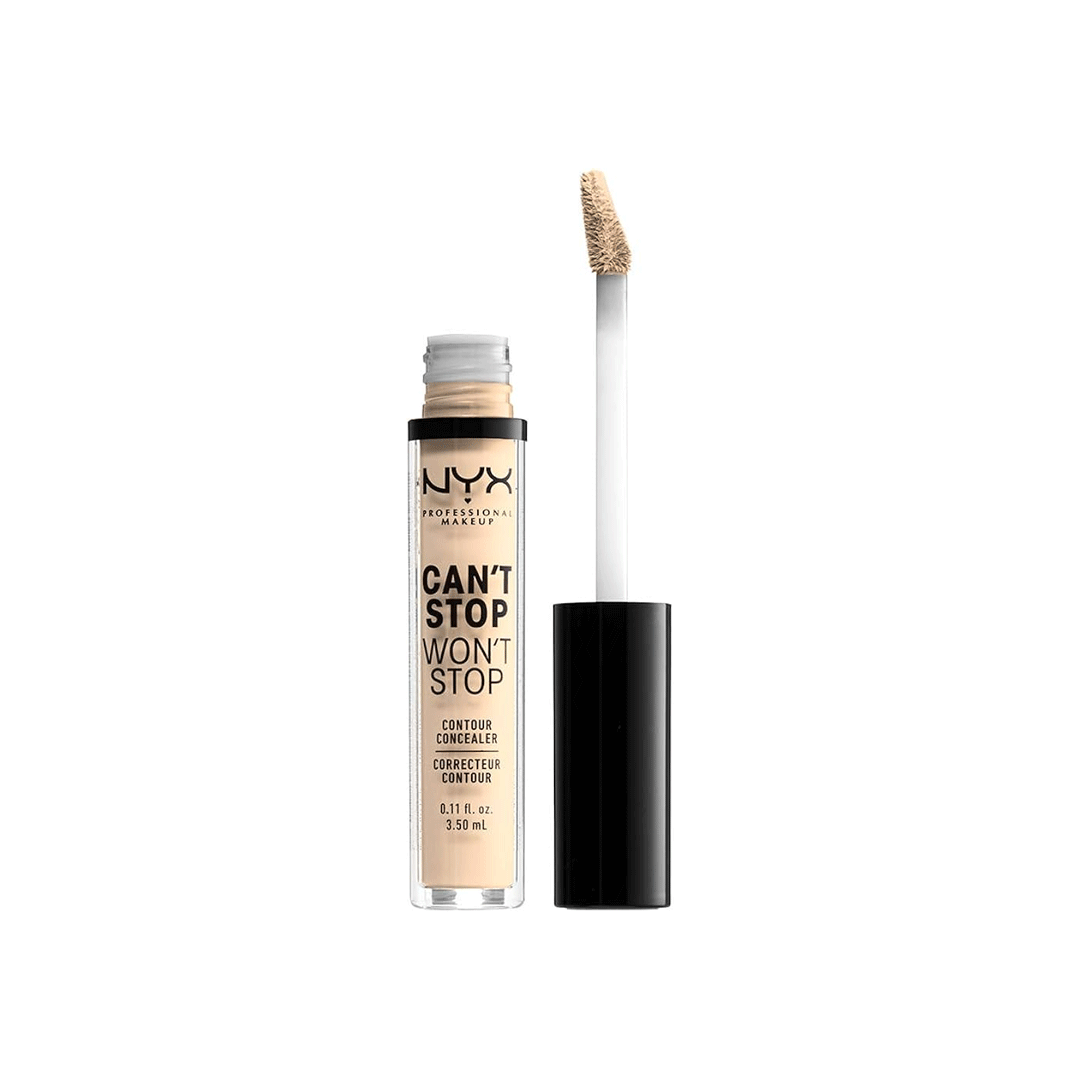 NYX Can't Stop Won't Stop Contour Concealer 3.5ml - Pale