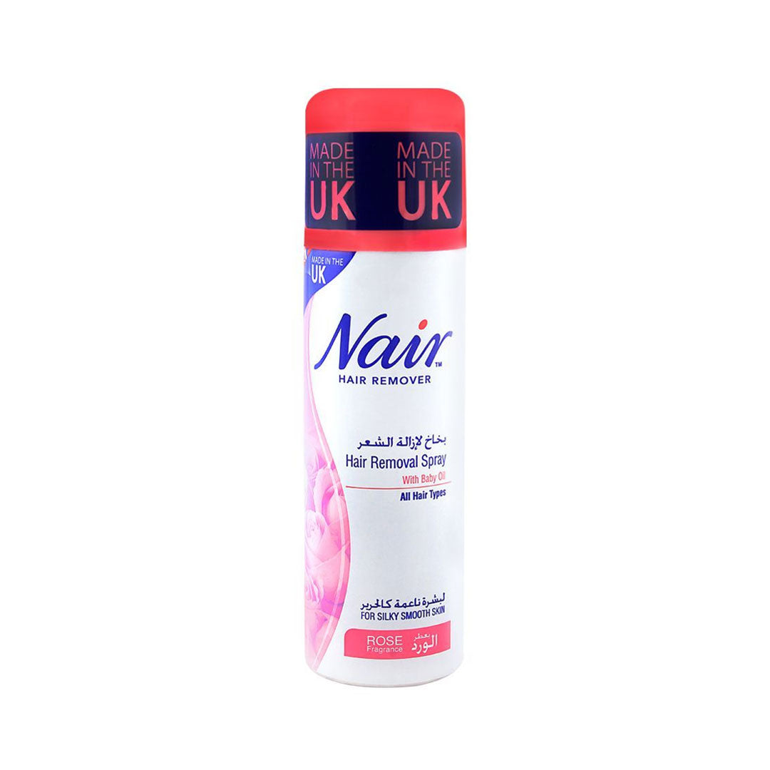 Nair Baby Oil With Rose Extact Hair Removal Spray 200ml