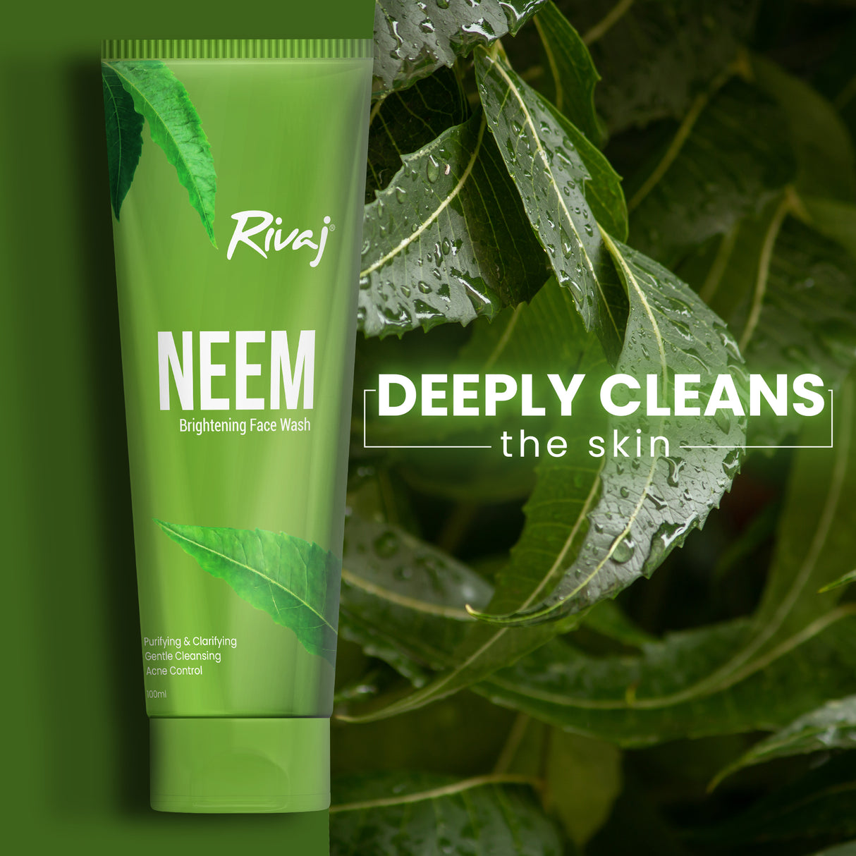 Rivaj Whitening Face Wash - Neem Extract