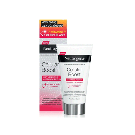 Neutrogena Cellular Boost Vitamin C Polish Cream 75ml