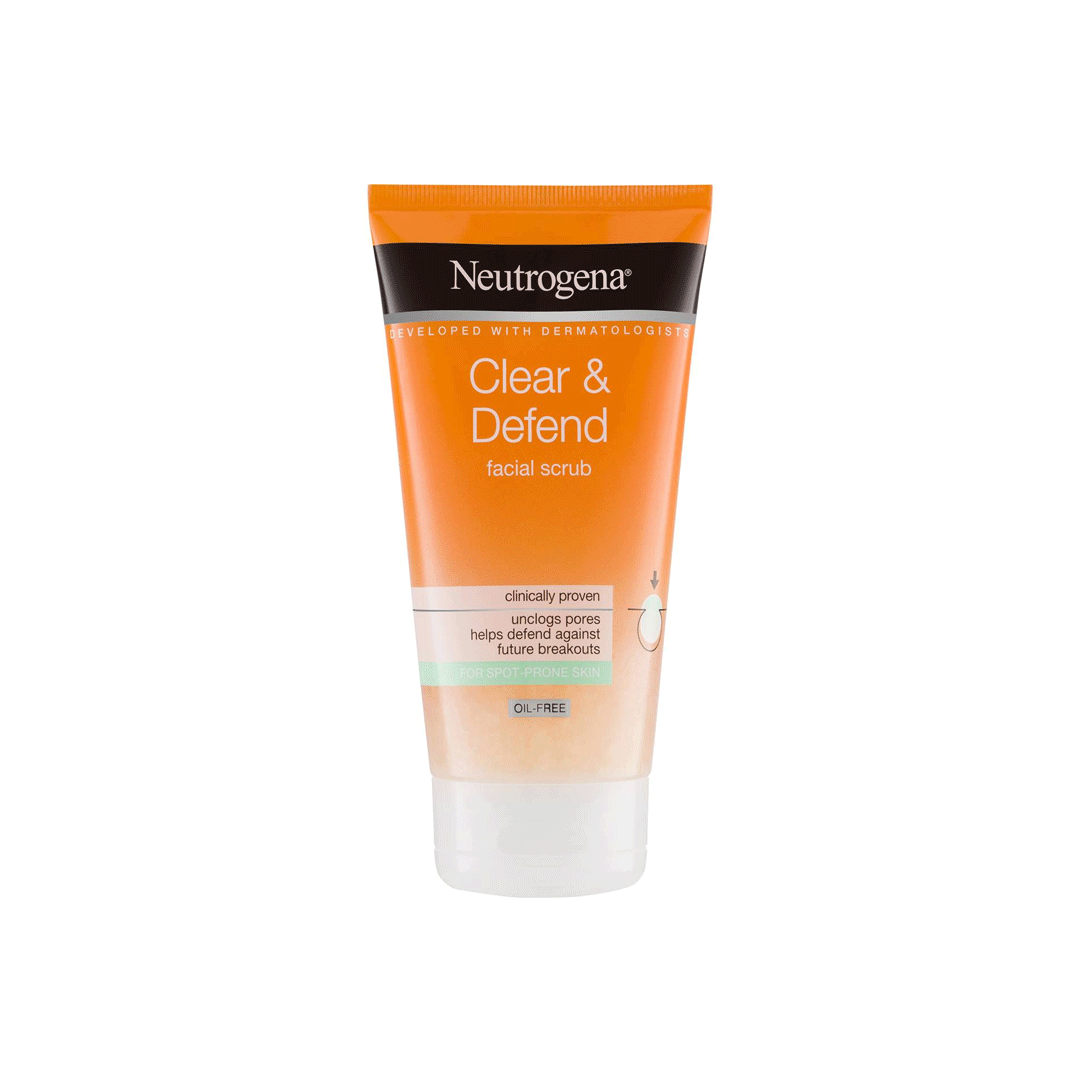 Neutrogena Clear & Defend Scrub 150ml