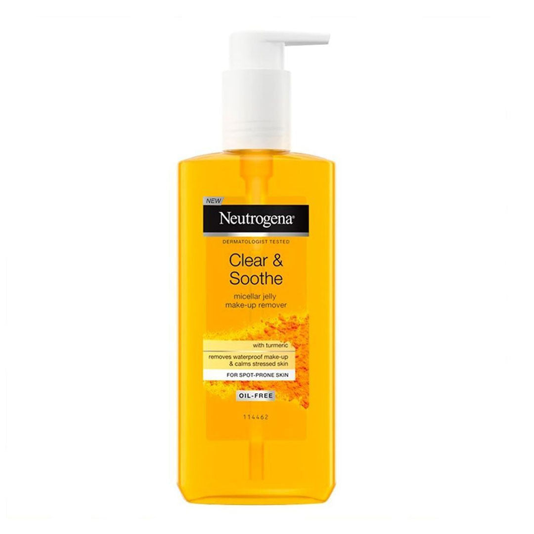 Neutrogena Clear & Soothe Micellar Jelly Make Up Remover 200ml