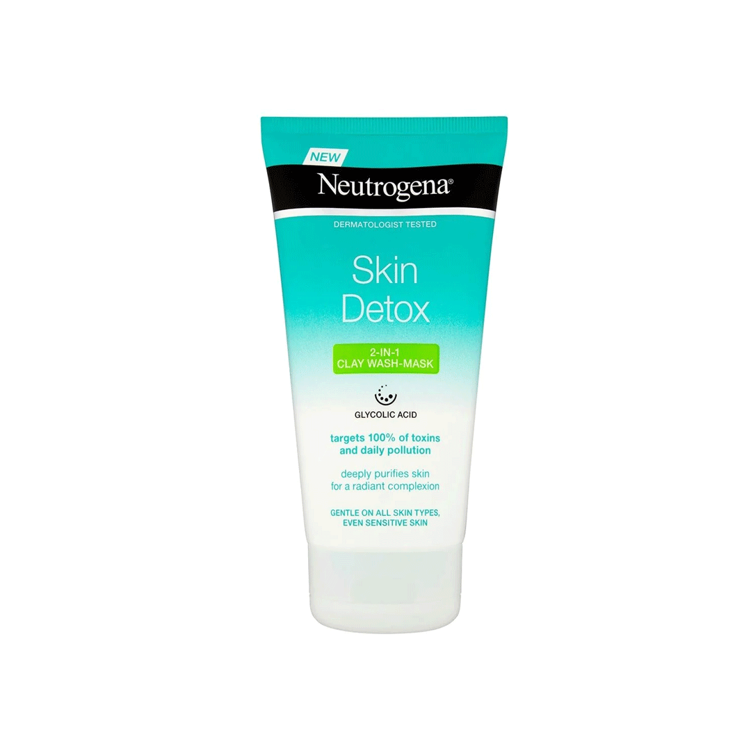 Neutrogena Daily Skin Detox Clay Mask Wash 150ml