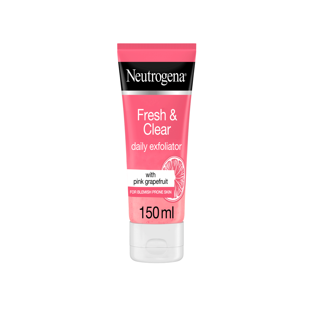 Neutrogena Fresh & Clear Pink Grapefruit Scrub 150ml