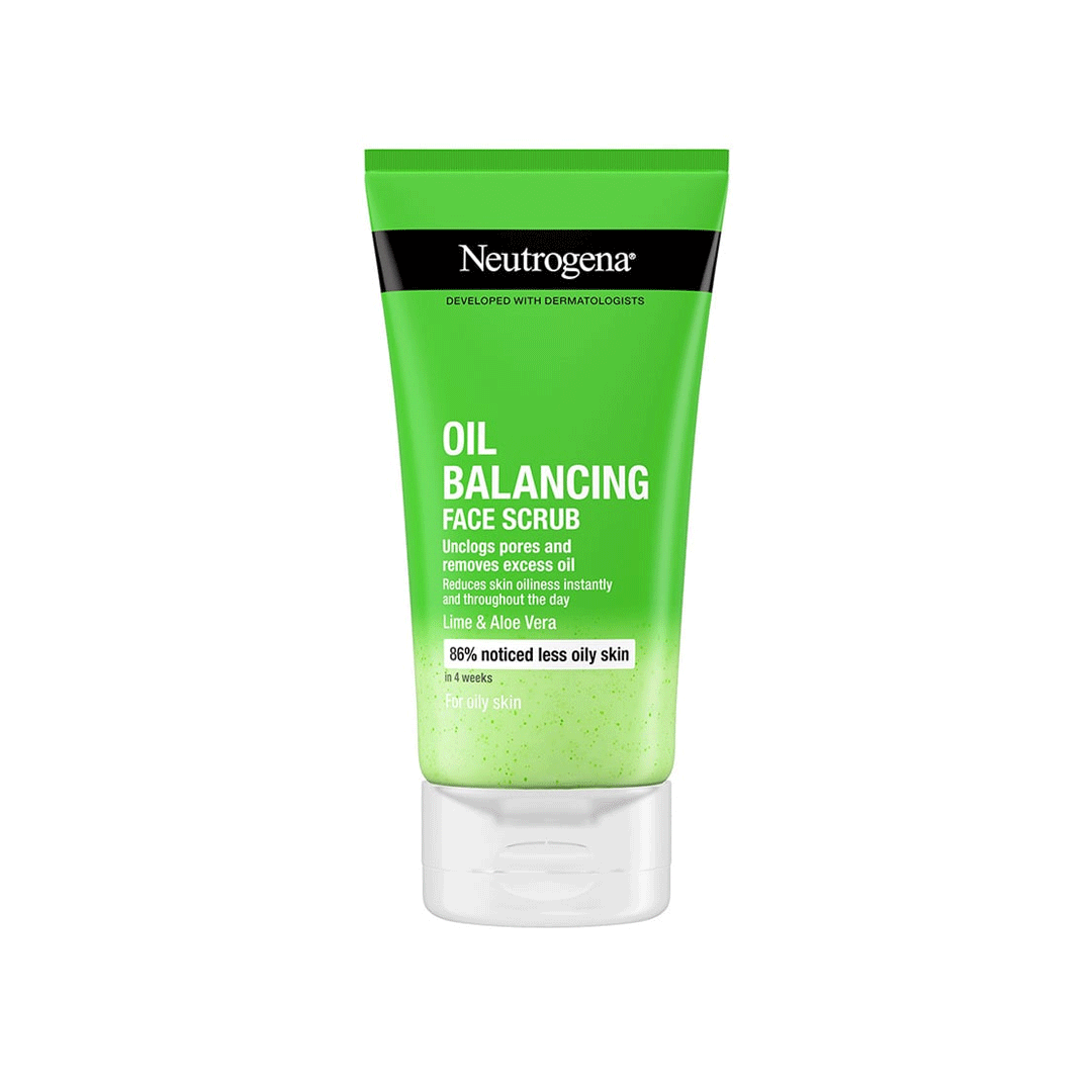 Neutrogena Oil Balancing Lime & Aloe Vera Scrub 150ml