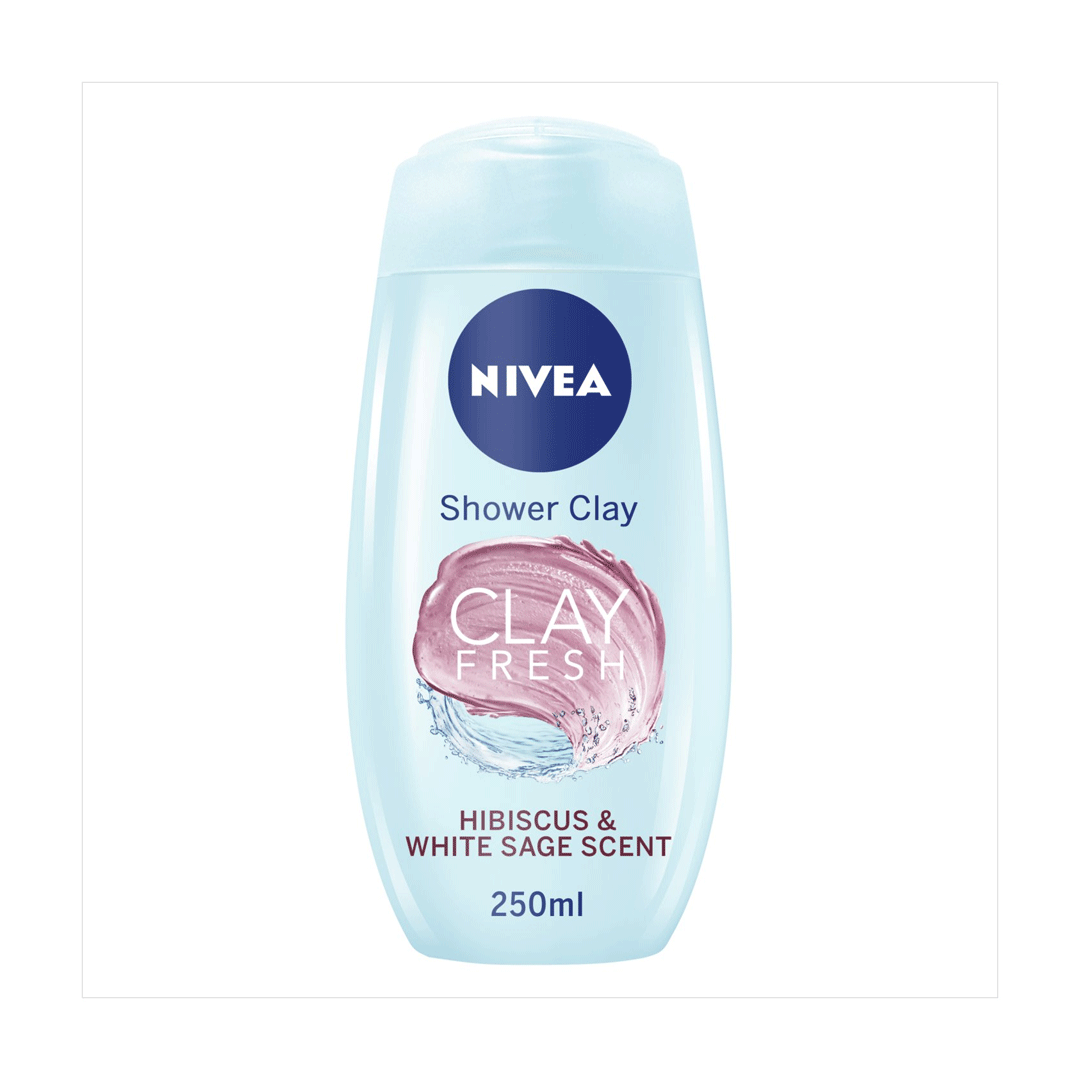 Nivea Clay Hibiscus & White Sage Shower Gel 250ml