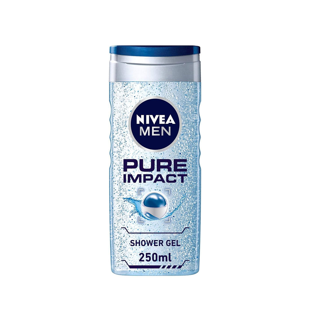 Nivea Men 3 IN 1 Pure Impact Shower Gel 250ml