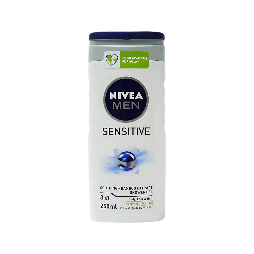 Nivea Men 3 In 1 Sensitivity Shower Cream 250ml