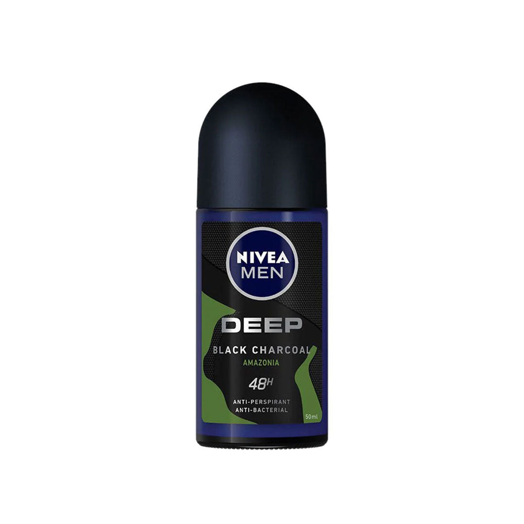 Nivea Men Deep Black Carbon Espresso Roll On 50ml