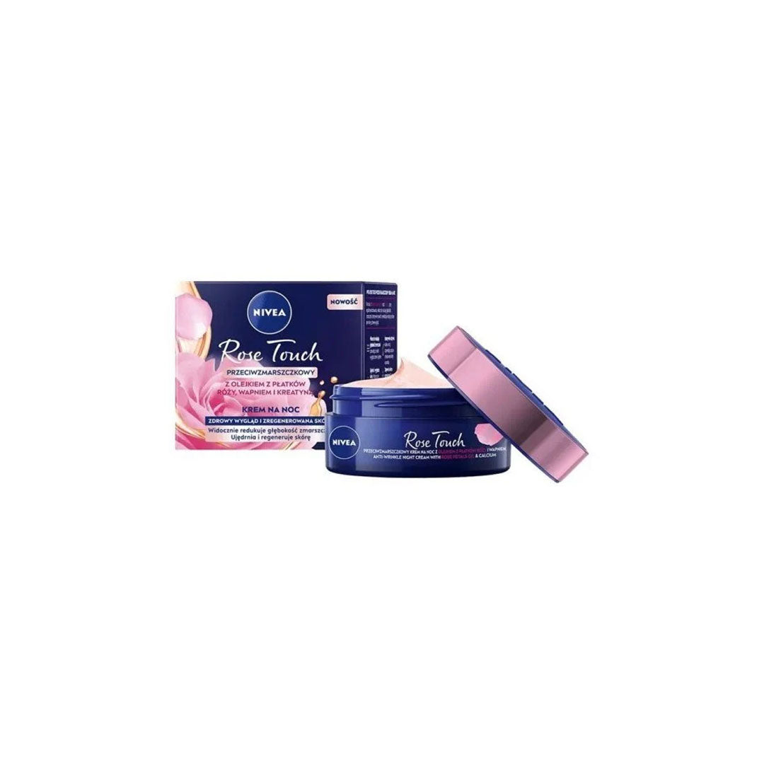 Nivea Rose Touch Anti Wrinkle Night Cream 50ml