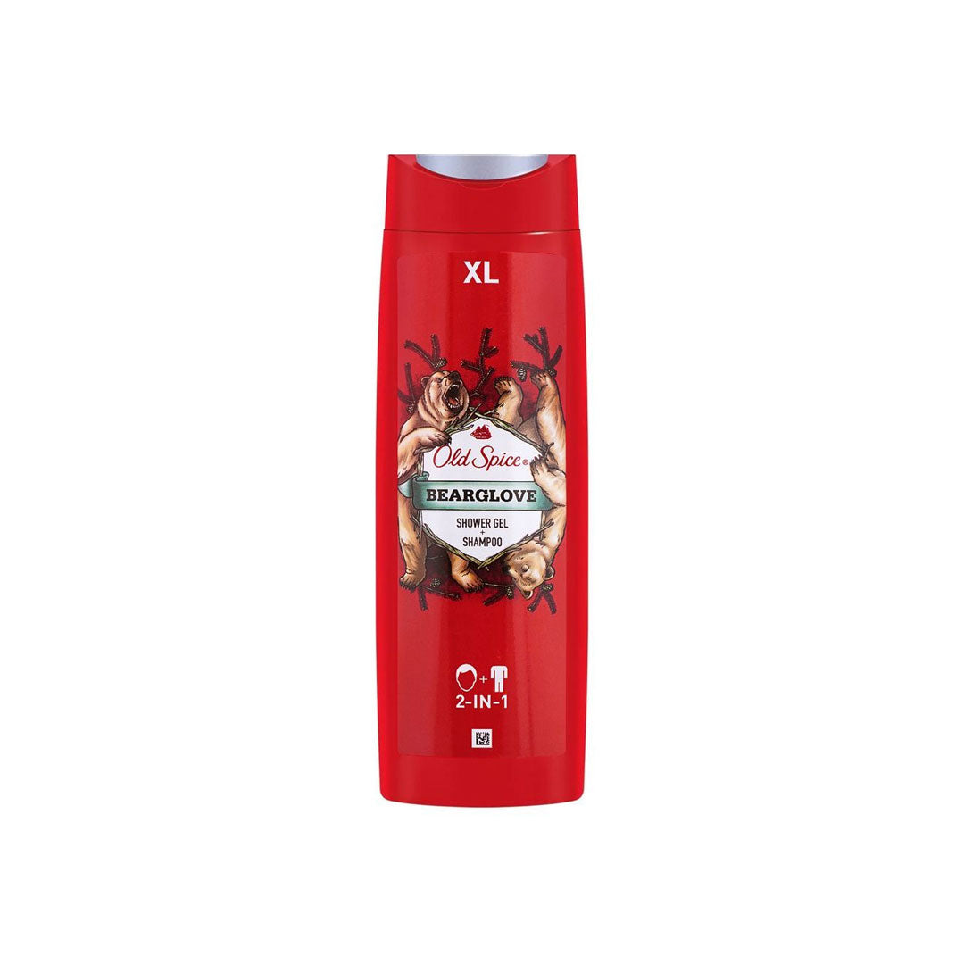 OLD SPICE 2IN1 BEARGLOVE SHAMPOO & SHOWER GEL 400ml